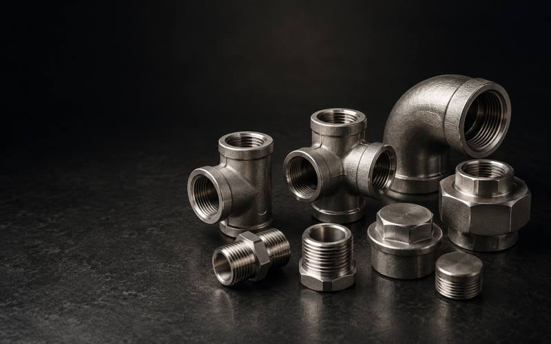 SS CL150 NPT 316 Fittings